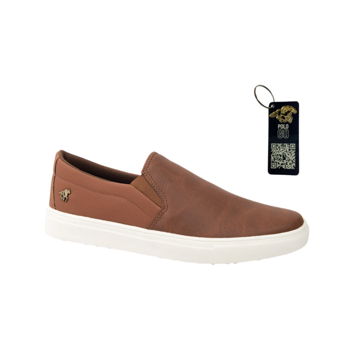 Tênis Super Slim Polo GO (Caramelo)
